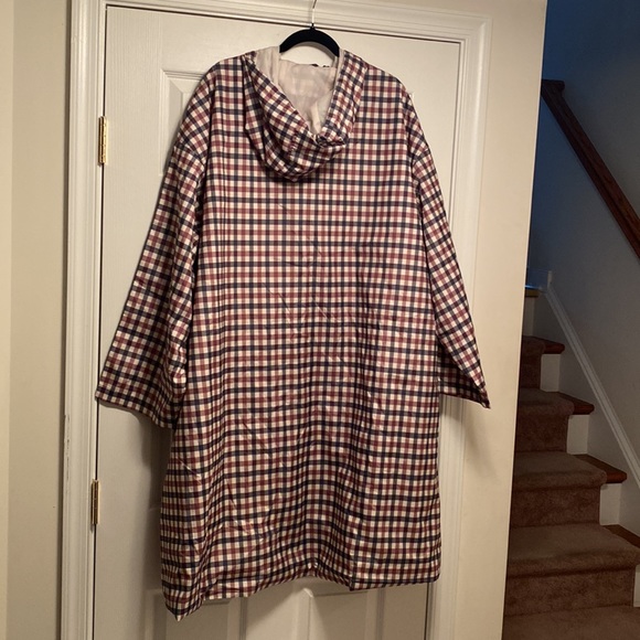Brand New Ava & Viv Tan Plaid Raincoat… - Picture 2 of 8